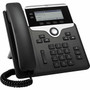 Cisco 7821 IP Phone - Corded - Wall Mountable - Black - 2 x Total Line - VoIP - User Connect License Enhanced User Connect License - CP-7821-3PCC-K9