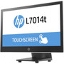 HP L7014t 14 Class LED Touchscreen Monitor - 169 - 16 ms - 14 Viewable - Projected Capacitive - 1366 x 768 - WXGA - 144 Million - T6N32A8ABA