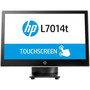 HP L7014t 14 Class LED Touchscreen Monitor - 169 - 16 ms - 14 Viewable - Projected Capacitive - 1366 x 768 - WXGA - 144 Million - T6N32AAABA