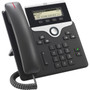 Cisco 7811 IP Phone - Corded - Wall Mountable Desktop - Charcoal - 1 x Total Line - VoIP - 2 x Network RJ-45 - PoE Ports CP-7811-3PCC-K9