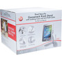 CTA Digital Dual Security Gooseneck Kiosk Stand wLocking Case iPad iPad Air - 1125 28575 mm Height x 1013 25718 mm Width x PAD-DSGK