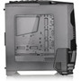 Thermaltake Versa N24 Mid-Tower Chassis - Mid-tower - Black - SPCC - 6 x Bay - Mini ITX ATX Micro ATX Motherboard Supported - 6 x - CA-1G1-00M1WN-00