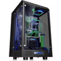 Thermaltake The Tower 900 Computer Case - Full-tower - Black Transparent - Hot Dip Galvanized Steel - 9 x Bay - Mini ITX ATX Micro CA-1H1-00F1WN-00