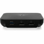 IOGEAR USB-C Dual DisplayPort Monitor Portable Dock - for Notebook - USB Type C - 1 x USB Ports - 1 x USB 30 - DisplayPort - - Wired GUC3CMST