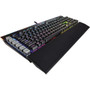 Corsair K95 RGB PLATINUM Mechanical Gaming Keyboard - Cherry MX Brown - Black - Cable Connectivity - USB Interface - Multimedia G-Key CH-9127012-NA