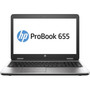 HP ProBook 655 G3 156 39624 mm Notebook - AMD A-Series 7th Gen - 4 GB - 500 GB HDD - English French Keyboard - 1366 x 768 - 10 - 1BS03UTABL