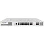 Fortinet FortiGate 200E Network SecurityFirewall Appliance - 16 Port - 1000Base-T 1000Base-X - Gigabit Ethernet - AES 128-bit AES FG-200E-BDL-950-60