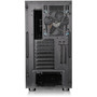 Thermaltake Suppressor F31 Tempered Glass Edition Mid Tower Chassis - Mid-tower - Black - SPCC Tempered Glass - 5 x Bay - Mini ITX - CA-1E3-00M1WN-03
