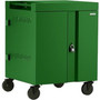 Bretford CUBE Cart - 1 Shelf - Push Handle Handle - 4 Casters - Steel Polypropylene - 30 Width x 265 Depth x 375 Height - Grass TVC16PAC-GRA