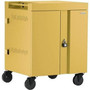 Bretford CUBE Cart - 1 Shelf - Push Handle Handle - 4 Casters - Steel Polypropylene - 30 Width x 265 Depth x 375 Height - - For TVC16PAC-MUS