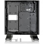 Thermaltake Core P1 TG Mini ITX Wall-Mount Chassis - Wall Mountable - Black - Tempered Glass SPCC - 4 x Bay - Mini ITX Motherboard - CA-1H9-00T1WN-00