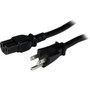 StarTechcom_4_ft_Heavy_Duty_14_AWG_Computer_Power_Cord_-_NEMA5-15P_to_C15_-_125_V_AC__15_A_-_Black_-_1_PXT515C154