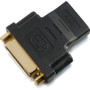 C2G HDMI Female to DVI-D Female Adapter - 1 x HDMI Female Digital Audio/Video - 1 x DVI-D (Dual-Link) Female Digital Video - Black (18402)