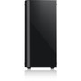 Thermaltake View 21 Tempered Glass Edition Mid-Tower Chassis - Mid-tower - Black - SPCC Tempered Glass - 4 x Bay - Micro ATX ATX - CA-1I3-00M1WN-00