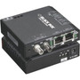 Black Box Fast Ethernet 100-Mbps Extreme Temperature Switch - 2 10100-Mbps Copper RJ45 1 100-Mbps Multimode Fiber 1300nm ST LBH100AE-P-ST