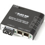 Black Box LBH2000 TransceiverMedia Converter - 2 x Network RJ-45 - 1 x SC Ports - DuplexSC Port - Multi-mode - 003 mil 0 mm - - LBH2001A-P-SC-12