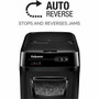 Fellowes AutoMaxtrade 200M Auto Feed Shredder - Non-continuous Shredder - Micro Cut - 200 Per Pass - for shredding Staples Credit - 4656201