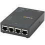 Perle IOLAN SDS4P GR PoE Secure Device Server - 32 MB - Twisted Pair - 1 x Network RJ-45 - 4 x Serial Port - 10100Base-TX - Fast - 04031910