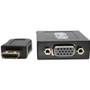APC by Schneider Electric P131-06N Tripp Lite HDMI to VGA Adapter with Audio - 6" Cable - 1920 x 1200 Resolution - Plug-and-Play for