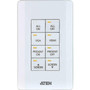 ATEN Control System - 8-button Keypad US 1 Gang VK108US
