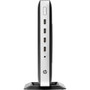 HP t630 Tower Thin Client G-Series GX-420GI Quad-core 4 Core 2 GHz - 4 GB RAM DDR4 SDRAM - 16 GB Flash Radeon R7E - Gigabit Ethernet 3BG78UTABA