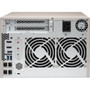 QNAP Powerful NAS with AMD RX-421BD Quad-Core APU and PCIe Expandability - R-Series RX-421BD Quad-core 4 Core 210 GHz - 6 x HDD - 8 TVS-673E-8G-US