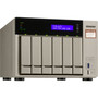 QNAP Powerful NAS with AMD RX-421BD Quad-Core APU and PCIe Expandability - R-Series RX-421BD Quad-core 4 Core 210 GHz - 6 x HDD - 8 TVS-673E-8G-US