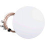 Meraki Downtilt Panel Omni - 2400 GHz to 2500 GHz 5150 GHz to 5875 GHz - 37 dBi - Wireless Access Point - Omni-directional - MA-ANT-3-D6