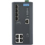 Advantech EKI-7708G-4FPI Ethernet Switch - 4 Ports - Manageable - Gigabit Ethernet - 101001000Base-T - 2 Layer Supported - Modular - EKI-7708G-4FPI-AE