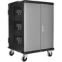V7 Charge Cart for 36 Mobile Computers - Secure Store and Charge Chromebooks Notebooks and Tablets - NEMA US Plug - V7 36 Devices AC CHGCT36-1N