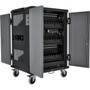 V7 Charge Cart for 36 Mobile Computers - Secure Store and Charge Chromebooks Notebooks and Tablets - NEMA US Plug - V7 36 Devices AC CHGCT36-1N