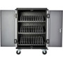 V7 Charge Cart for 36 Mobile Computers - Secure Store and Charge Chromebooks Notebooks and Tablets - NEMA US Plug - V7 36 Devices AC CHGCT36-1N