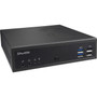 Shuttle XPC slim DH02U5 Desktop Computer - Intel Core i5 7th Gen i5-7200U - 8 GB - 120 GB SSD - Slim PC - Black - Windows 10 64-bit - DH02U5
