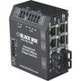 Black Box LBH240 TransceiverMedia Converter - New - 4 x Network RJ-45 - 2 x SC Ports - Single-mode - 005 mil 0 mm Fiber - Fast - LBH240A-HD-SSC-24