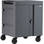 Bretford CUBE Cart - 2 Shelf - PushPull Handle - 4 Casters - Steel - 30 Width x 265 Depth x 375 Height - Concrete - For 32 TVC32PAC-270CT