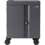 Bretford CUBE Cart - 2 Shelf - PushPull Handle - 4 Casters - Steel - 30 Width x 265 Depth x 375 Height - Concrete - For 32 TVC32PAC-270CT