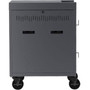 Bretford CUBE Cart - 2 Shelf - PushPull Handle - 4 Casters - Steel - 30 Width x 265 Depth x 375 Height - Tangerine - For 36 TVC36PAC-270TAG