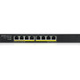 ZYXEL 8-port GbE Smart Managed PoE Switch - 8 Ports - Manageable - Gigabit Ethernet - 101001000Base-T - 2 Layer Supported - 72 W - W GS1915-8EP