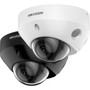 Hikvision AcuSense DS-2CD2583G2-IS 8 Megapixel Outdoor 4K Network Camera - Color - Mini Dome - White - 9843 ft 30 m Infrared Night DS-2CD2583G2-IS 4MM