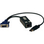 Tripp Lite KVM Switch Accessories - NetCommander USB Server Interface Unit (SIU) - RJ-45/USB/VGA for KVM Switch - 1 Pack - 1 x HD-15 1 (Fleet Network)