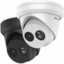 Hikvision AcuSense DS-2CD2343G2-IU 4 Megapixel Outdoor Network Camera - Color - Turret - Black - 9843 ft 30 m Infrared - H264 - x DS-2CD2343G2-IU 28MM -B