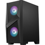 MSI Codex R Codex R 12TC-047US Gaming Desktop Computer - Intel Core i5 12th Gen i5-12400 - 16 GB - 500 GB SSD - Tower - Black - Intel COR12TC047