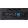 Asus 90MR00K1-M002U0 miniPC PN51-S1-BB7000XTD Barebone System - Ryzen 7 5700U Octa-core - 64 GB DDR4 Max - 5 USB Ports - Gigabit Ethernet - Black