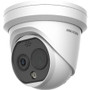 Hikvision DS-2TD1228T-3/QA HeatPro Bi-spectrum Thermography Network Turret Camera - 2688 x 1520 - Infrared Night Vision 49. 21 ft - IP66 - PoE/DC