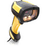 Datalogic PowerScan PM9600-SR Barcode Scanner - Wireless Connectivity - 1D, 2D - Imager - , Radio Frequency - USB - Black, Yellow - - (Fleet Network)