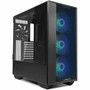 Lian Li Gaming Computer Case - Mid-tower - Black - Aluminum, Galvanized Cold Rolled Steel (SGCC), Tempered Glass, Mesh - ATX, EATX, - (Fleet Network)