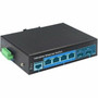 ECI Networks Industrial Gigabit POE Managed Switch - 8 Ports - Manageable - Gigabit Ethernet - 101001000Base-TX 1000Base-X - 2 - 4 EN-MSWG-0804S-PE
