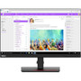 Lenovo ThinkVision T24i-2L 24 Class Full HD LCD Monitor - 169 - Raven Black - 238 Viewable - In-plane Switching IPS Technology - 62B0MAR1U4