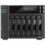 Asustor Flashstor 6 FS6706T - 6 Bay All-SSD NAS Storage Quad Core 20GHz Six M2 SSD Dual 25GbE 4GB RAM DDR4 Network Attached - AS6706T