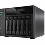 Asustor Flashstor 6 FS6706T - 6 Bay All-SSD NAS Storage Quad Core 20GHz Six M2 SSD Dual 25GbE 4GB RAM DDR4 Network Attached - AS6706T